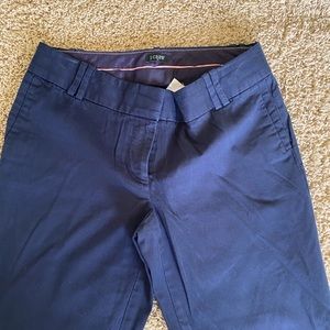 J. crew navy blue trouser